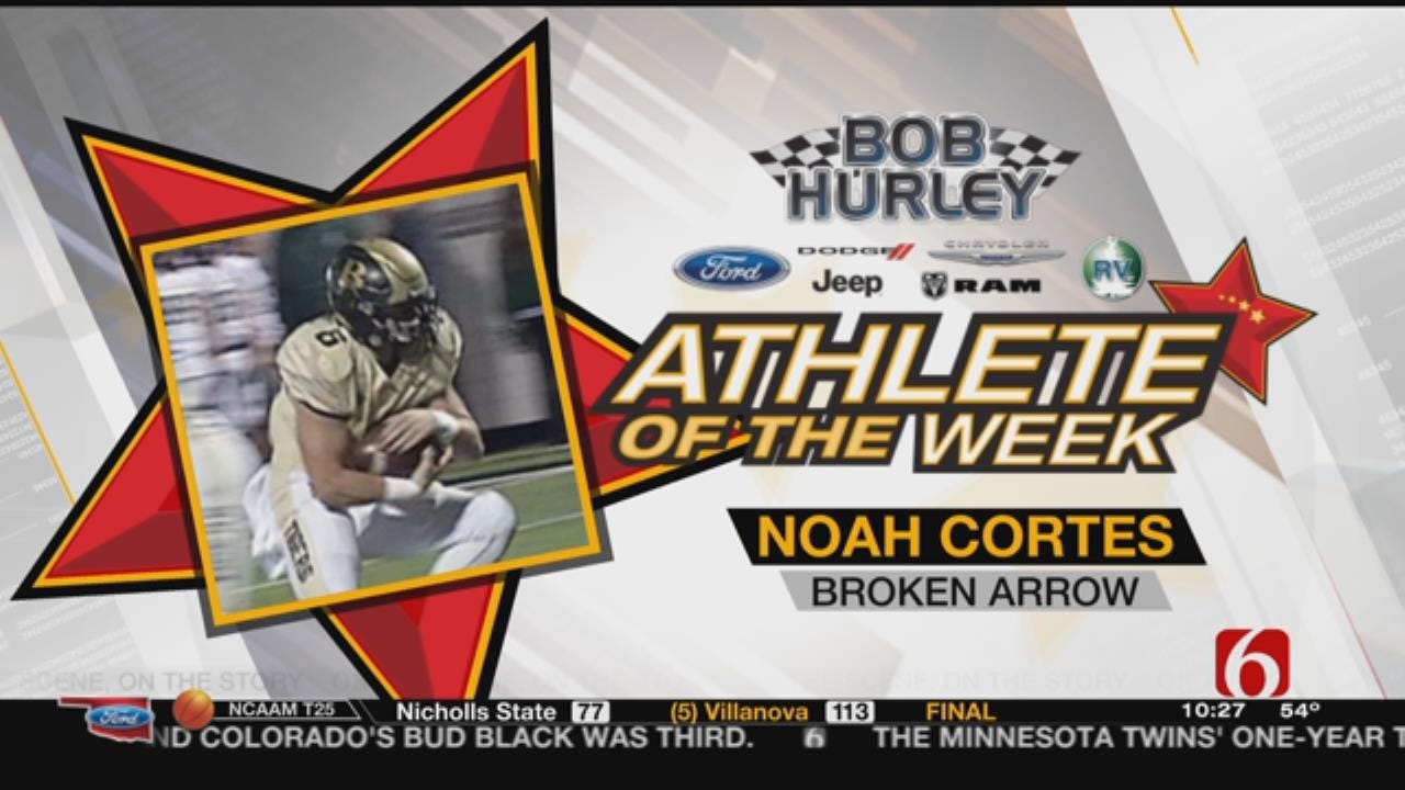 Athlete Of The Week: Broken Arrow’s Noah Cortes