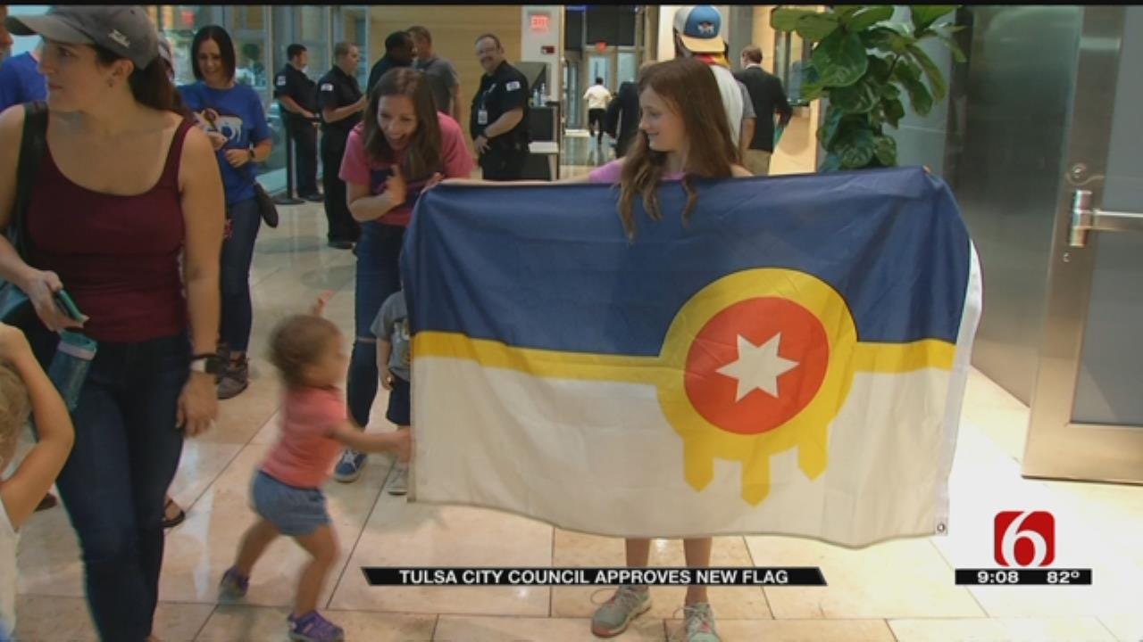 Tulsa City Council Unanimously Approves New City Flag