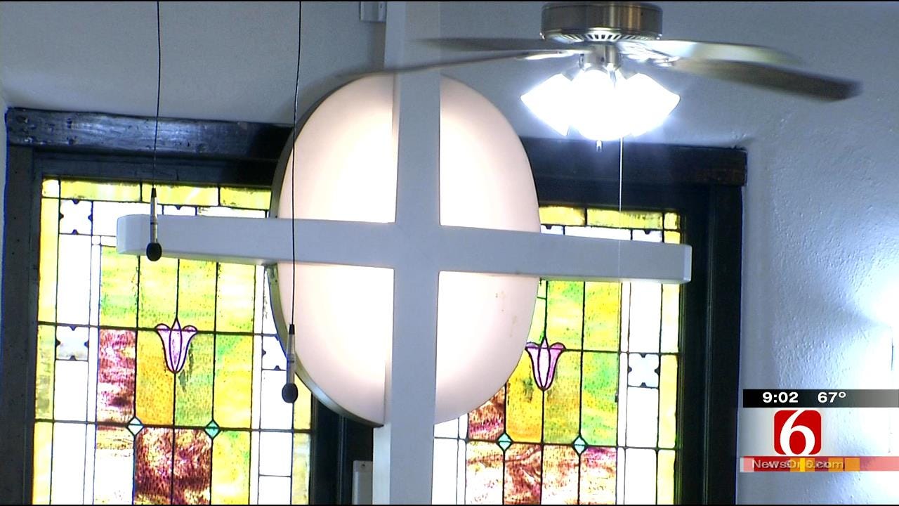 Tulsa Church Building Weathers Storm, Opens Doors To Parishioners Once Again