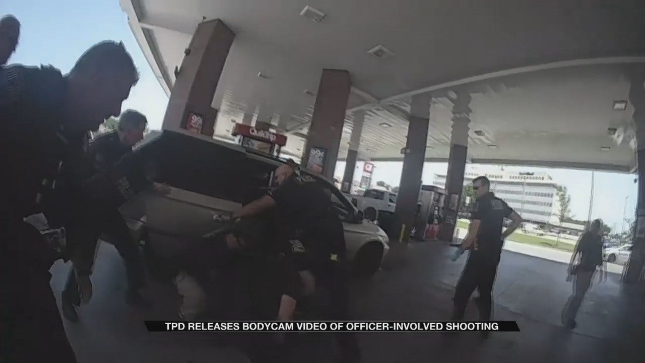 Police Bodycam Video Shows Encounter That Left Officer & Suspect Wounded