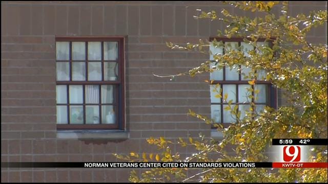 Norman Veterans Center Cited On Standards Violations
