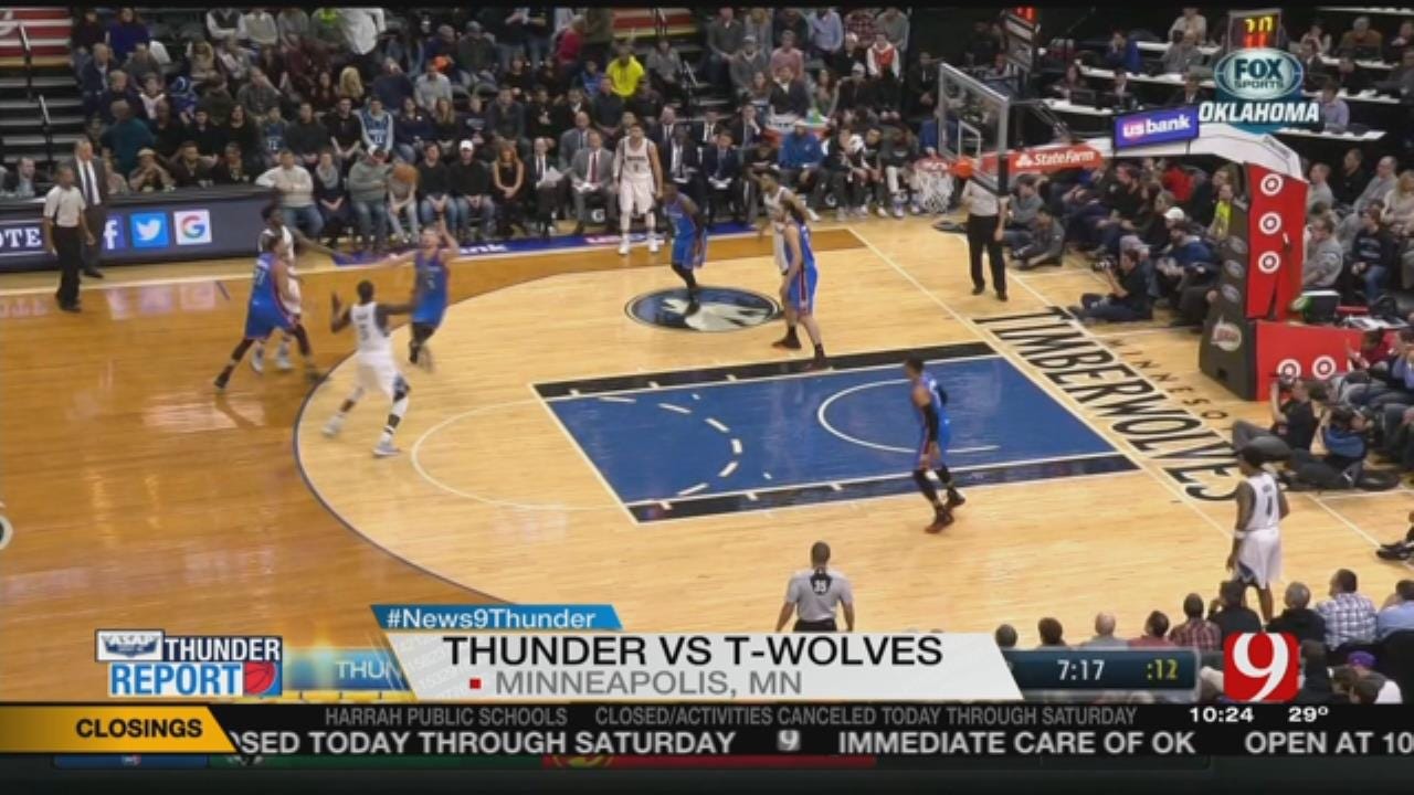 OKC's Second Half Struggles Cost Thunder In Loss To T'Wolves
