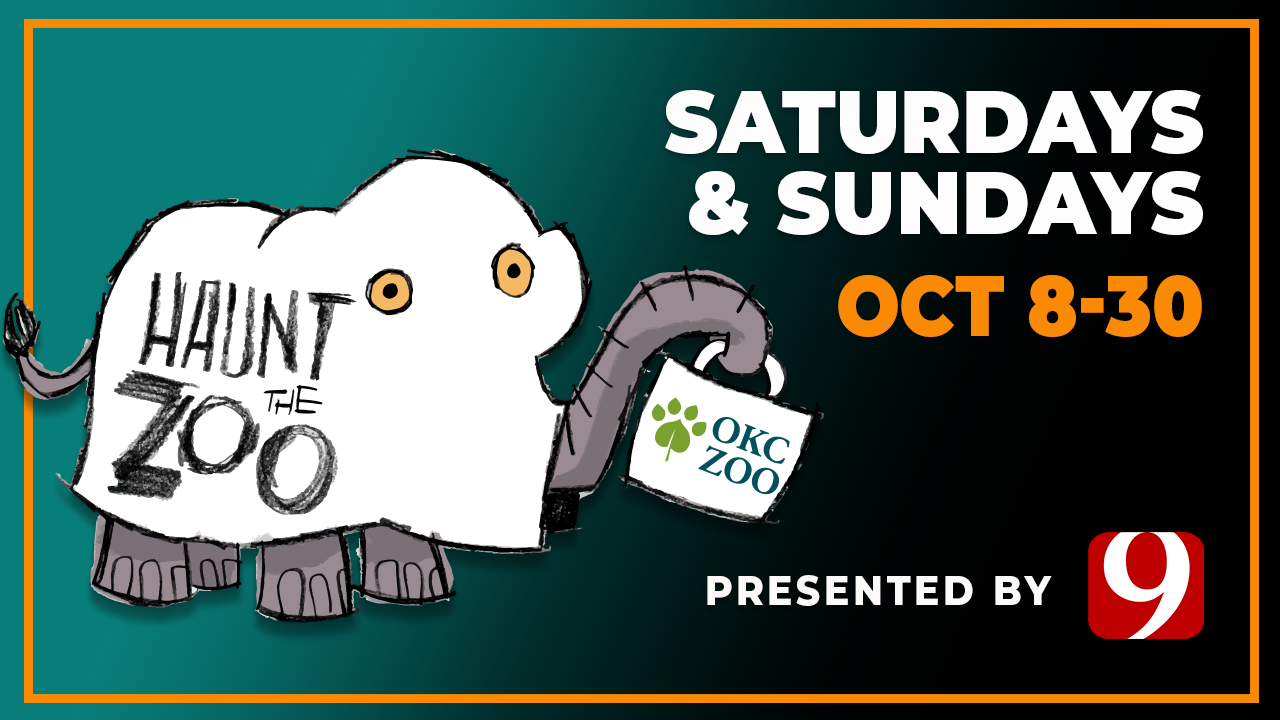 News 9 is partnering with the Oklahoma City Zoo for this year's Haunt the Zoo, which means you can find our booth there once again.