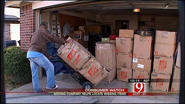 OKC Woman's Belongings Finally Delivered To Bare Home