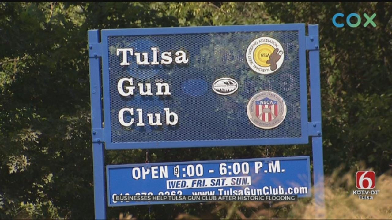 Businesses Help Tulsa Gun Club After Historic Flooding