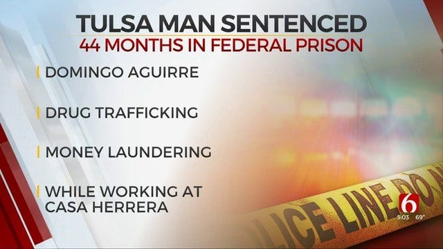 Tulsa Man Sentenced For Drug Trafficking & Money Laundering