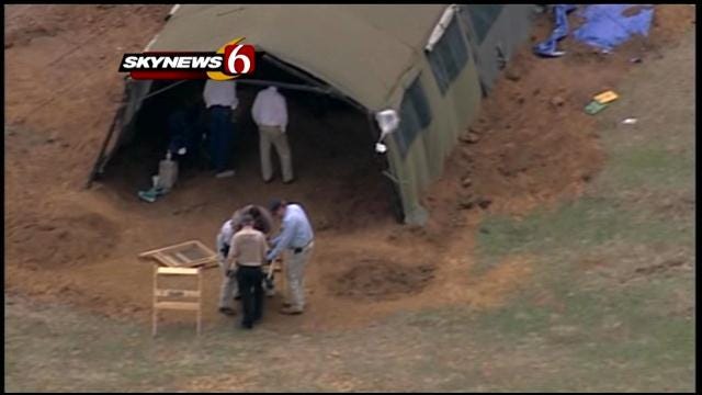 OSBI Continues Searching Pawnee County Field For Clues In Cold Case