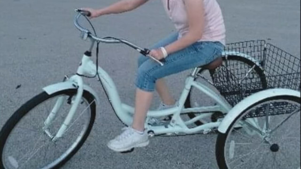 Tulsa Woman Asks For Help Finding Stolen Tricycle