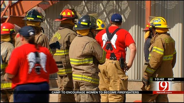 OKC Hosts Camp To Recruit Female Firefighters