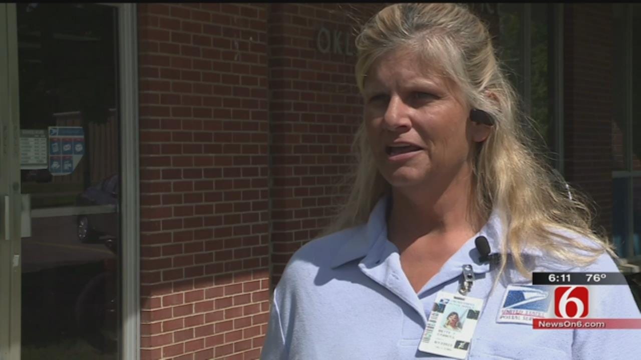 Spiro Mail Carrier Credited With Saving Elderly Woman’s Life