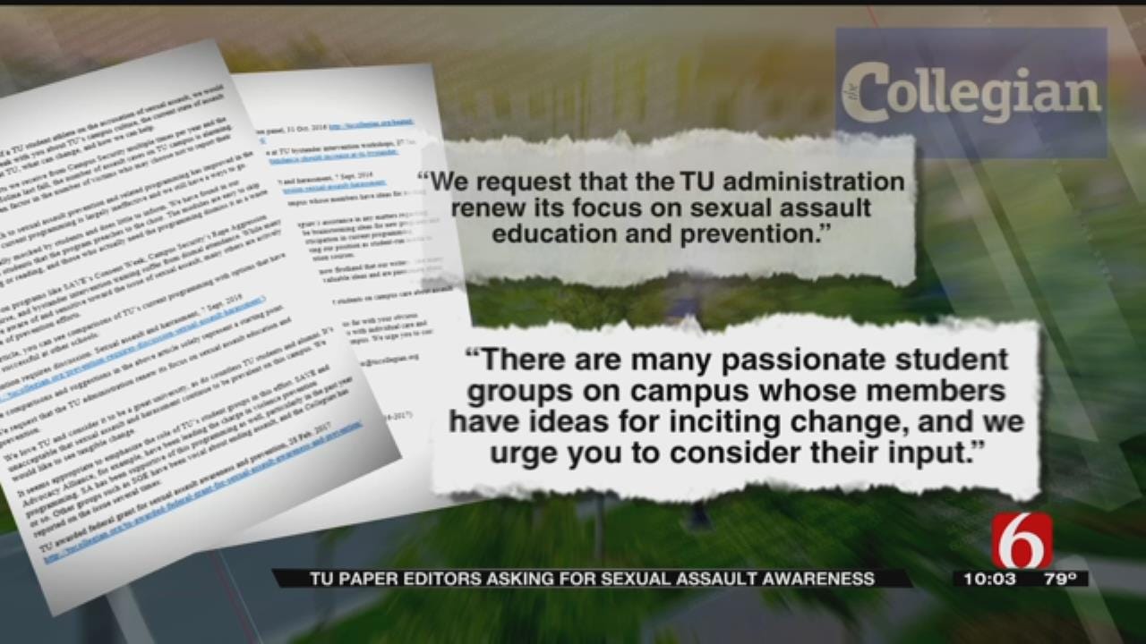 TU Students Call For Better Sex Education In Open Letter To School President
