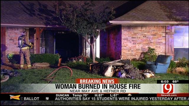 E-Cigarette Charger Sparks OKC Home Fire; Woman Burned