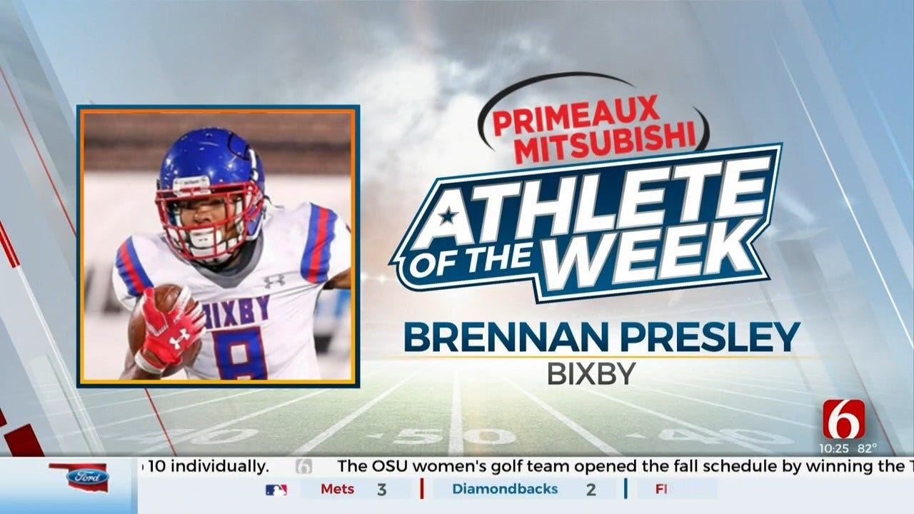 Primeaux Mitsubishi Athlete Of The Week: Brennan Presley