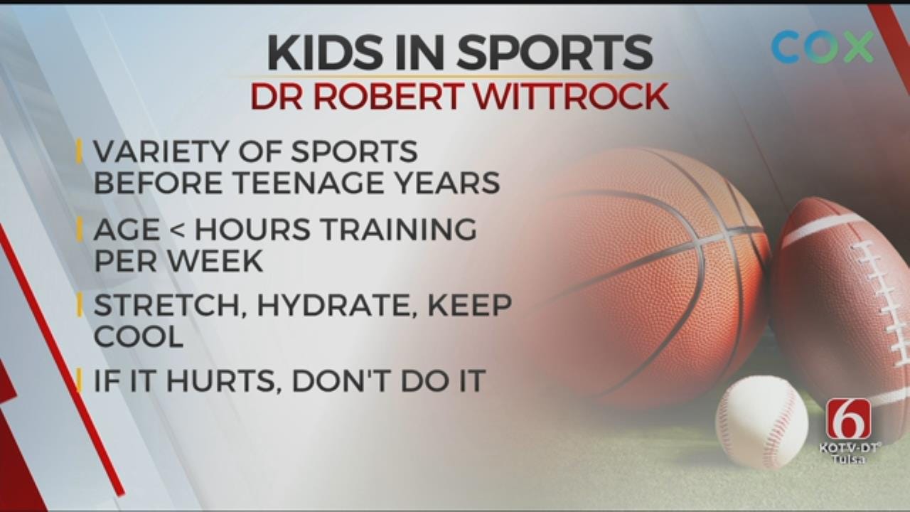 'If It Hurts, Don't Do It:' Tulsa Doctor's Advice For Keeping Kids From Overtraining