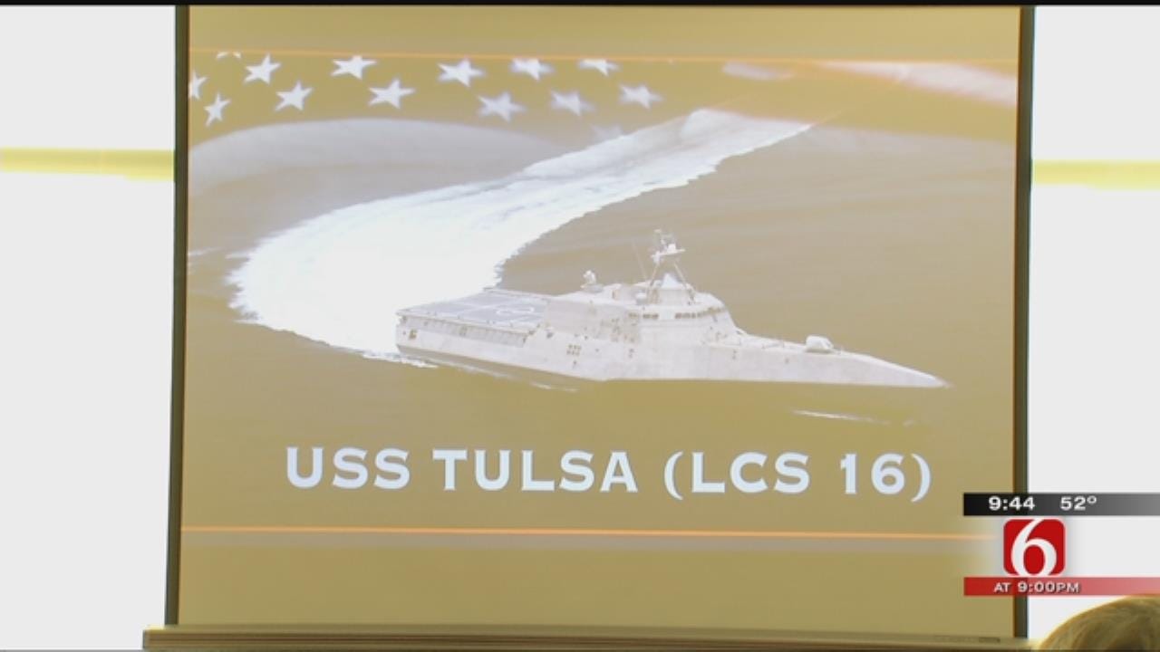 Excitement Continues To Grow For Navy Ship Named After Tulsa
