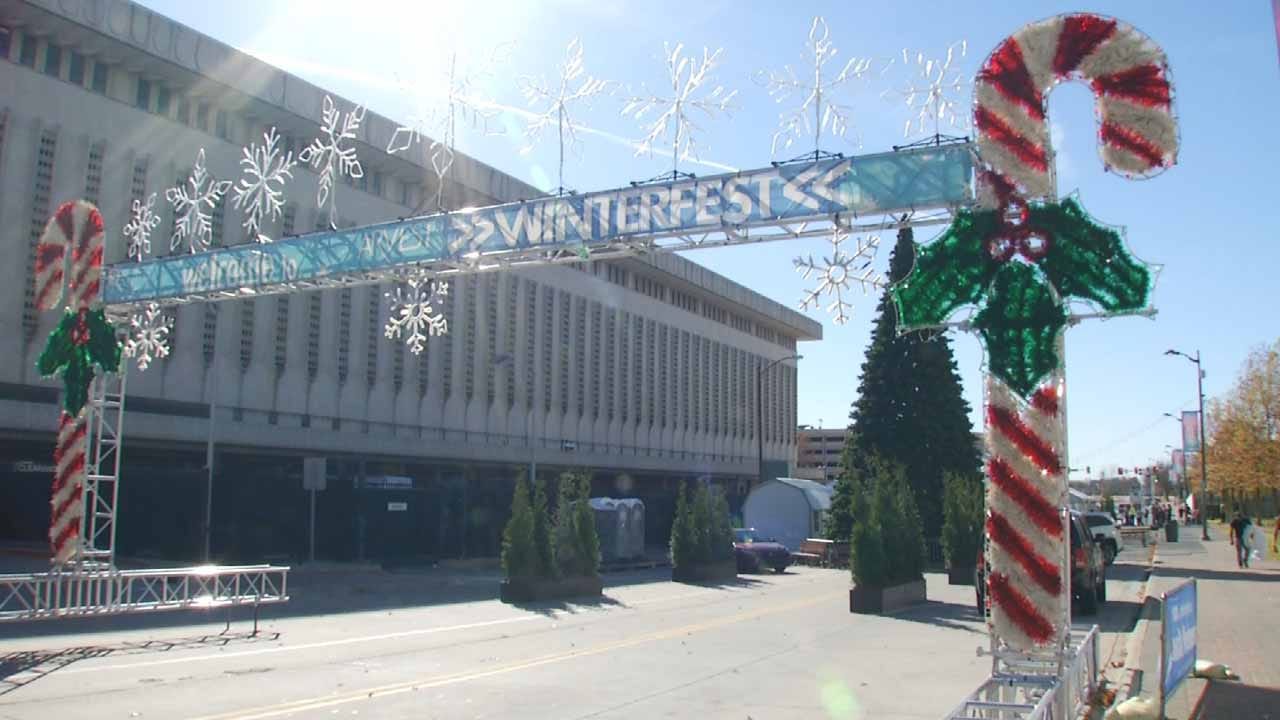Winterfest Open For Tenth Year In Downtown Tulsa