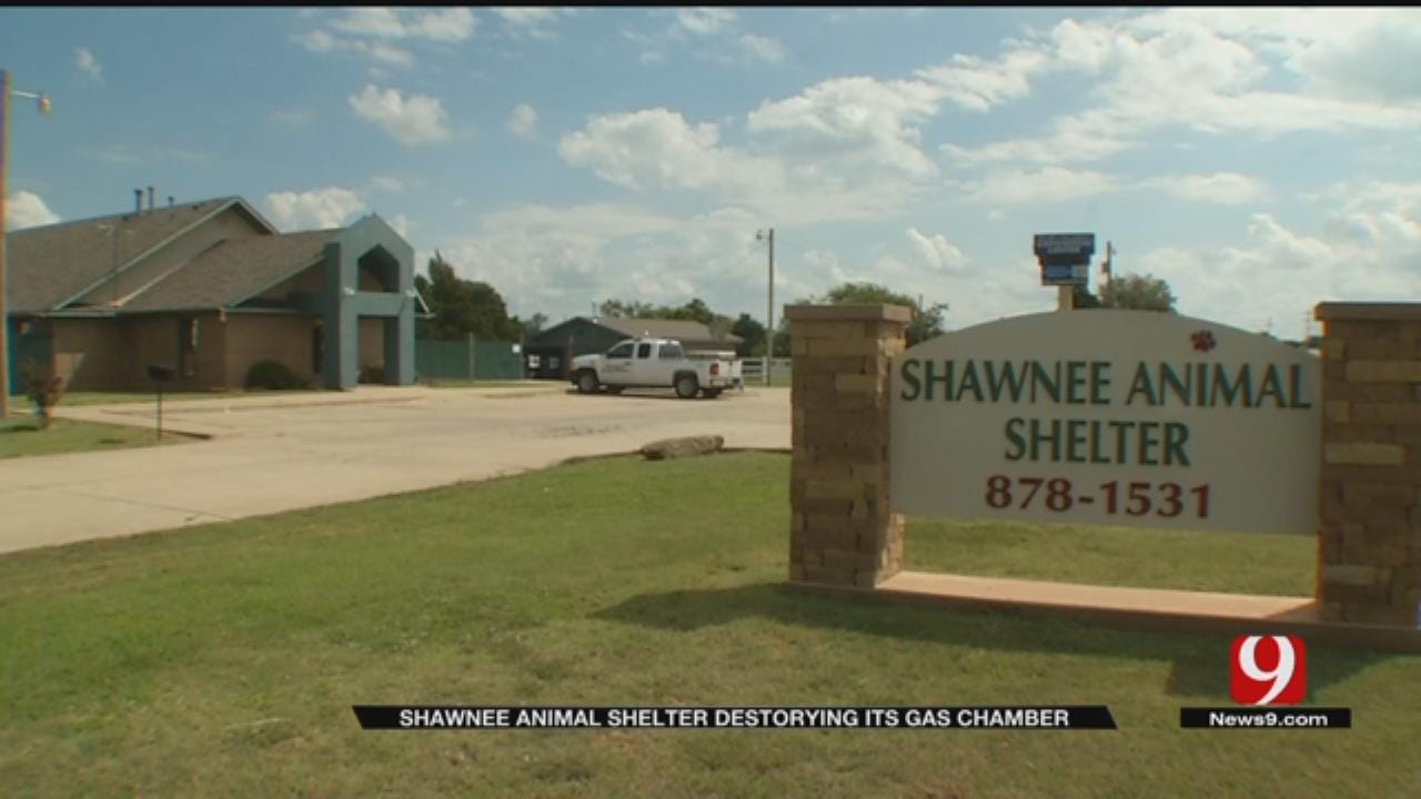 Shawnee Animal Shelter Destroying Its Gas Chamber