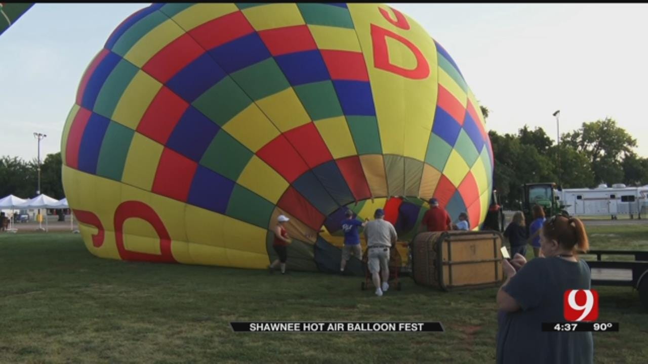 News 9 Flies In A Hot Air Balloon