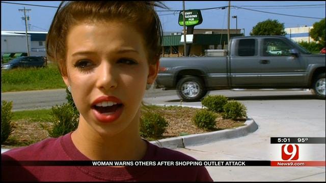 Mother Attacked In Broad Daylight At OKC Outlet Mall