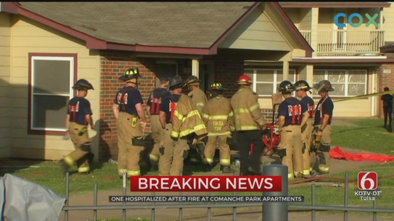 One Person In Hospital After Comanche Apartment Fire