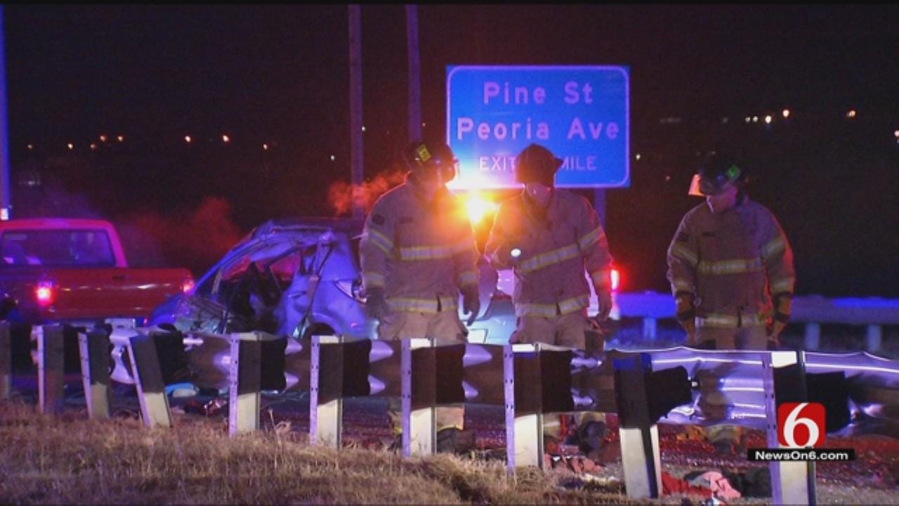 Fatality Crash Closes Tulsa Highway