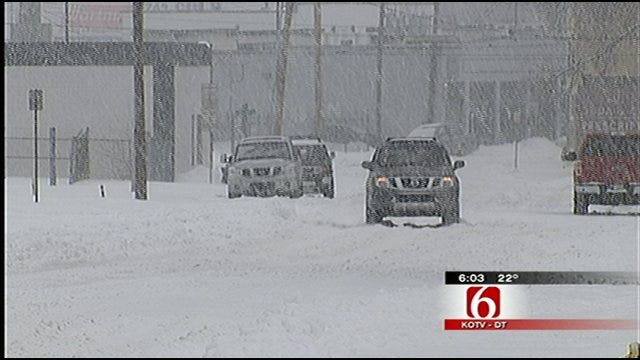City Of Tulsa Plans Snow Plowing, Removal Strategy