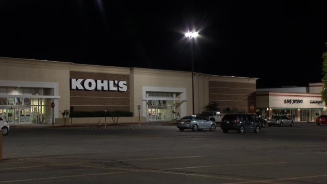 WEB EXTRA: Video Outside South Tulsa Kohl's Store