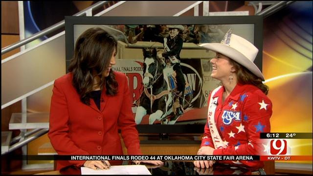 Miss Rodeo USA Lauren Terry Visits News 9 This Morning