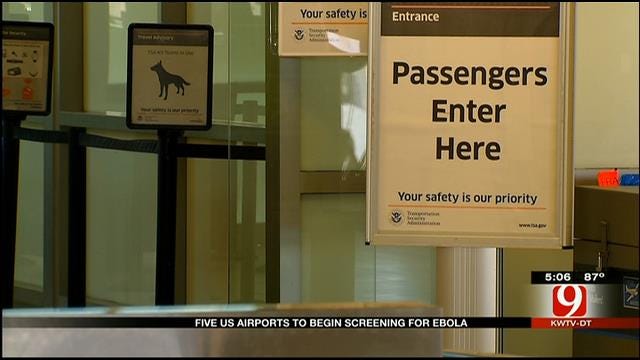 Five US Airports To Begin Screening For Ebola