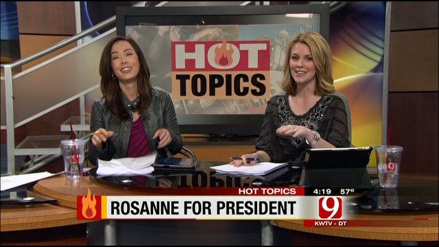 Friday's Hot Topics: Michigan Teen Suspended, Roseanne For President
