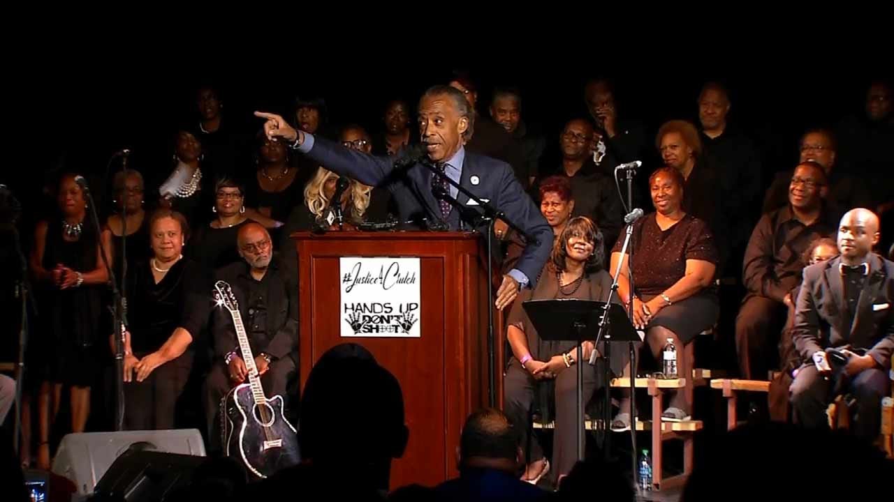 Sharpton Urges Passionate Crowd To Continue Pushing For Change