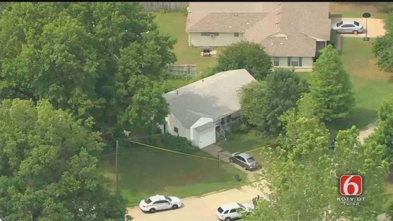 Osage SkyNews 6 HD Flies Over Home Where Body Found