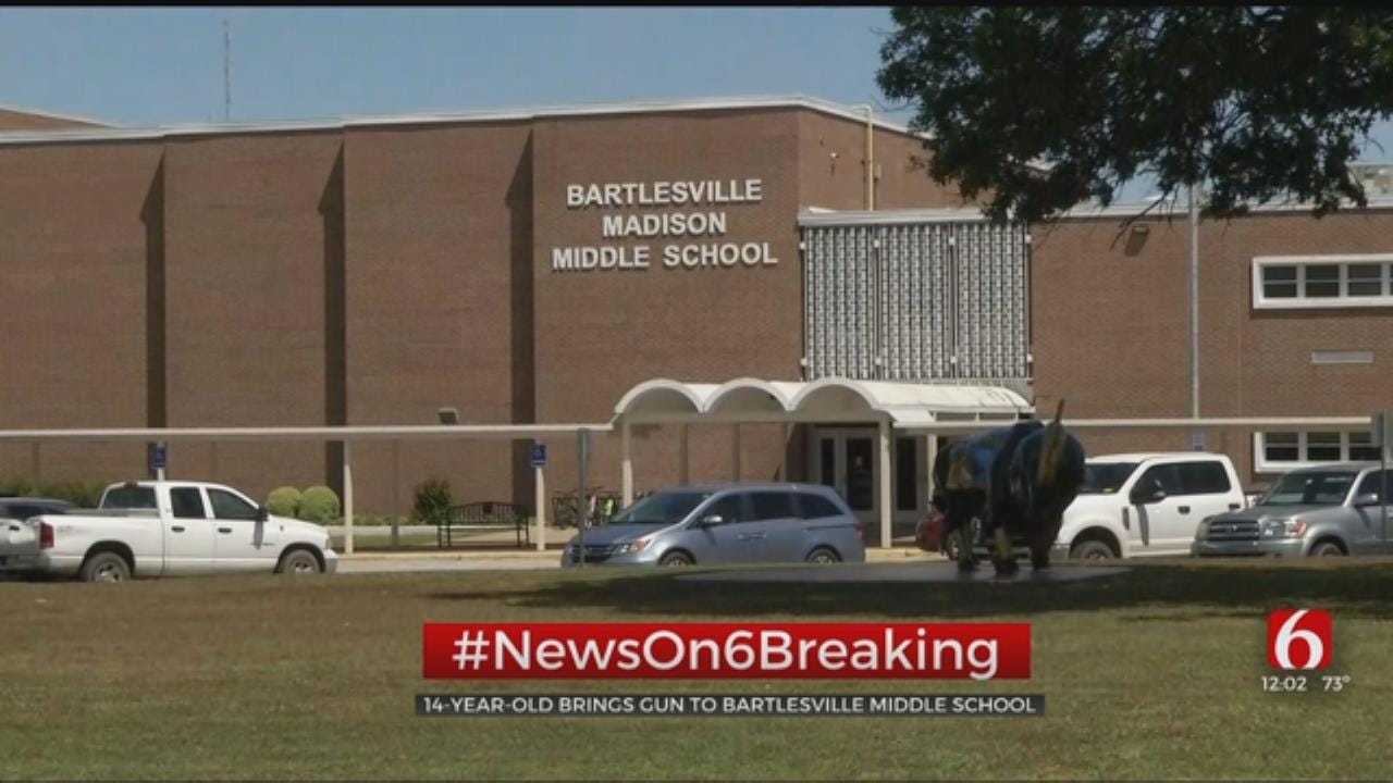 Student In Custody After Bringing Gun To Bartlesville Middle School