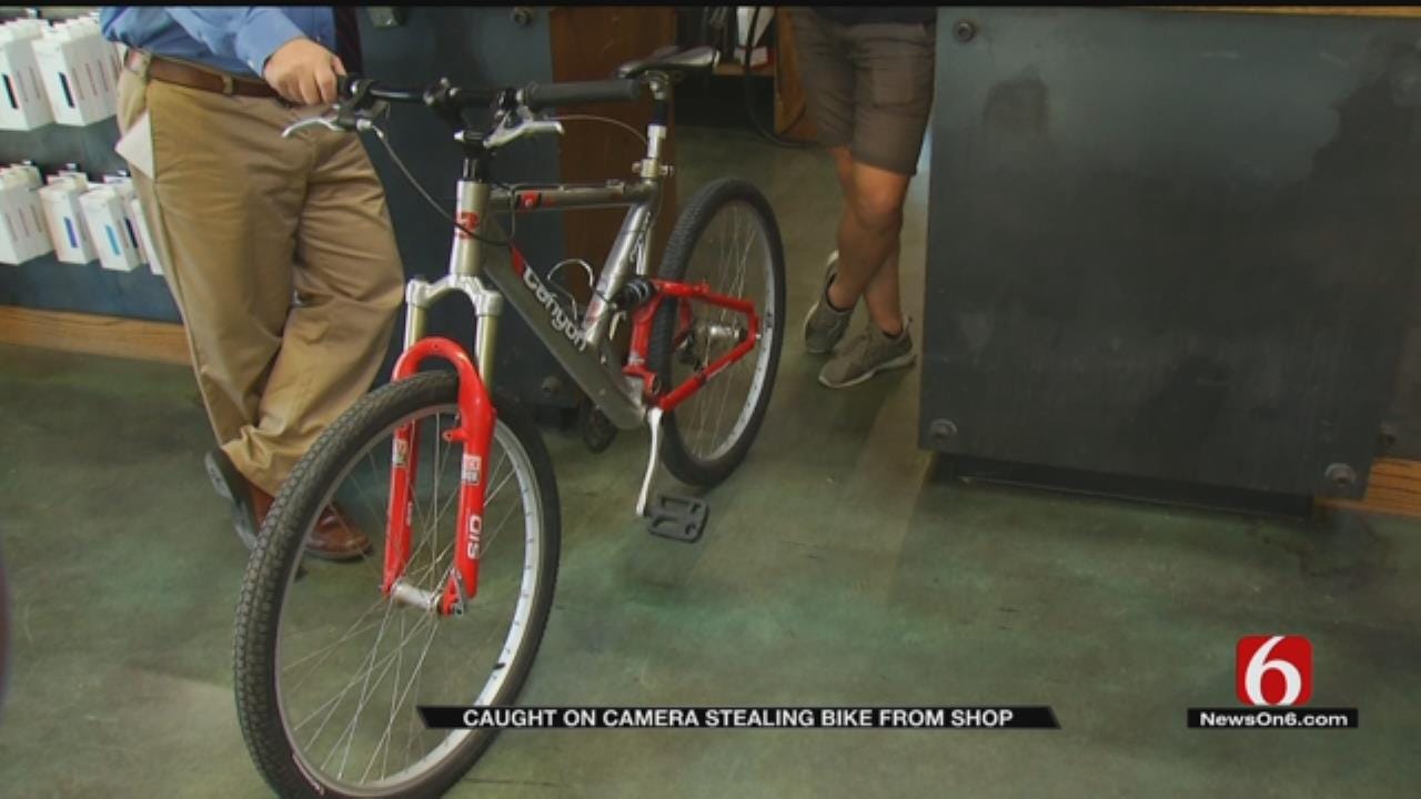 Tulsa Bike Shop Customer Steals Bike On Test Ride