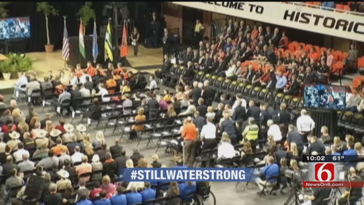 Thousands Stand 'Stillwater Strong' At OSU Memorial Ceremony