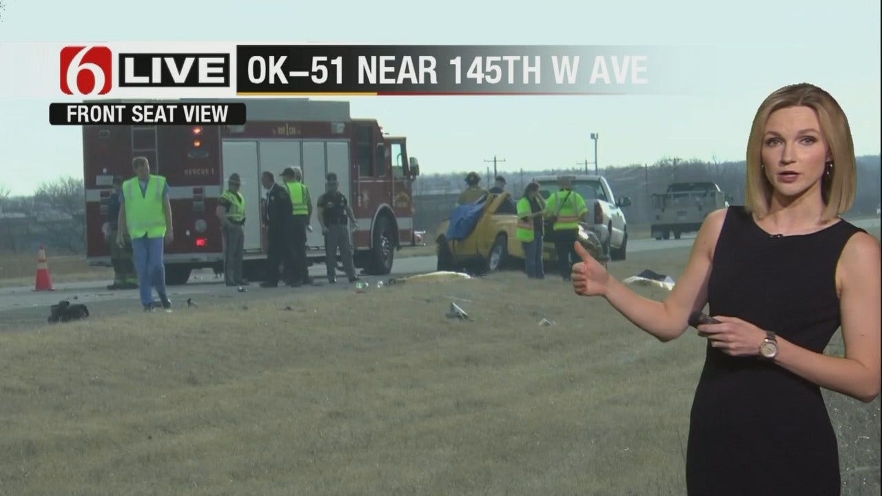 One Killed In Crash West Of Sand Springs