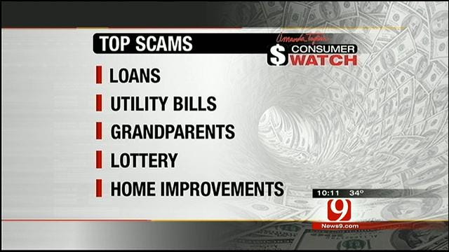 Consumer Watch: Top Scams Warning