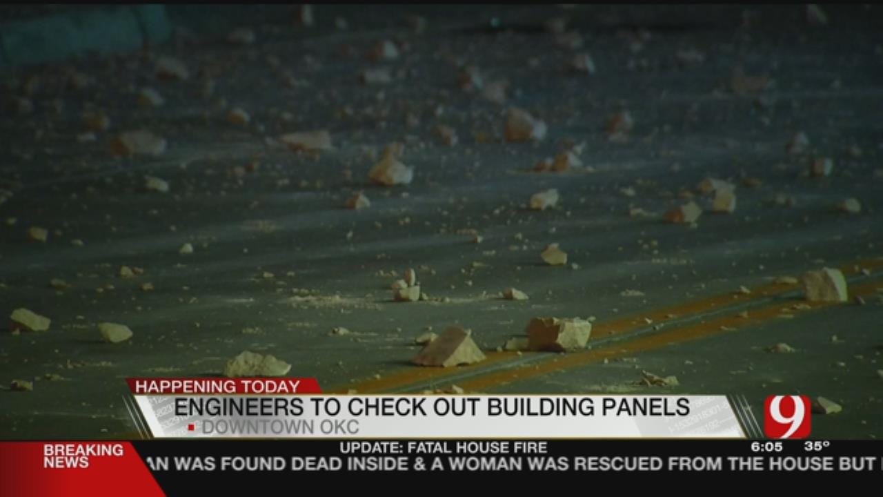Engineers To Check Limestone Panels After Pieces Fell In Downtown OKC