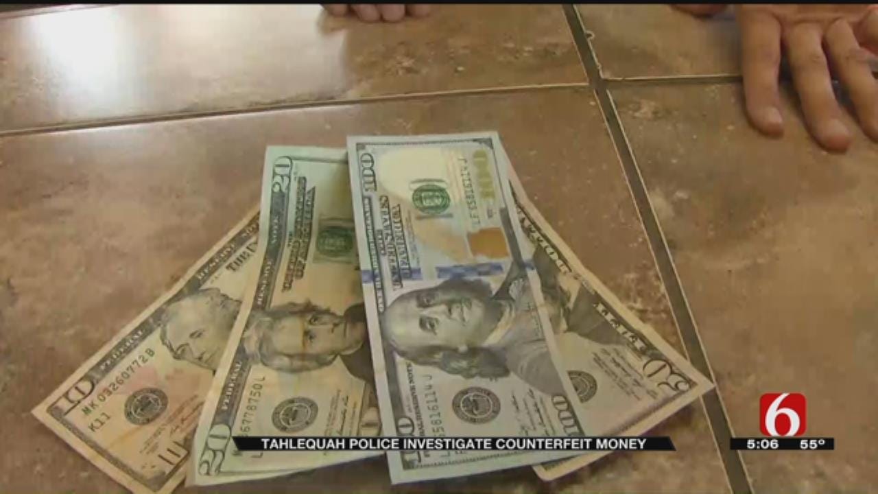 Counterfeit Money Circulates In Tahlequah