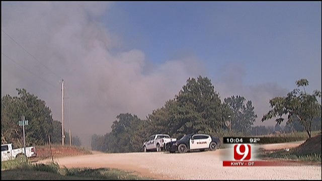 Grassfire Scorches Portions of Lincoln County
