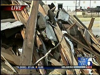 West Tulsa's Knotty Pine Restaurant Torn Down