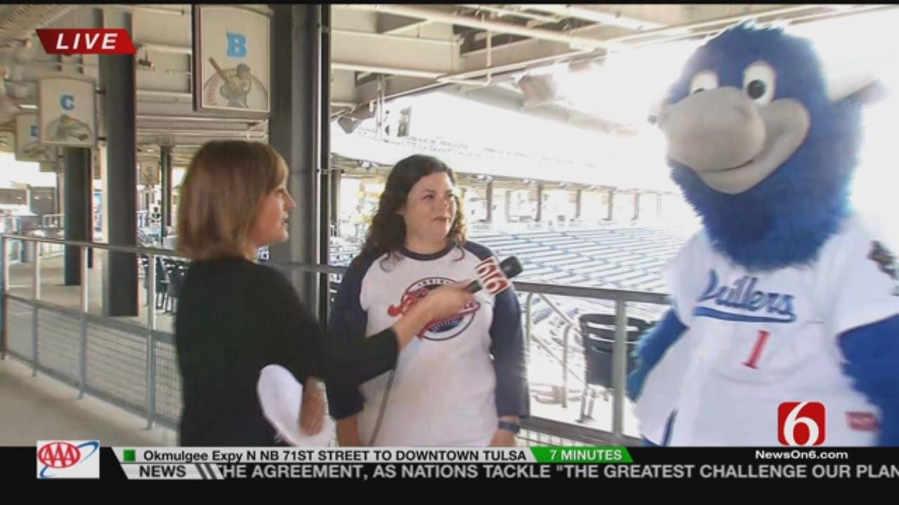 DVIS And Tulsa Drillers Team Up To 'Knock Out Violence'