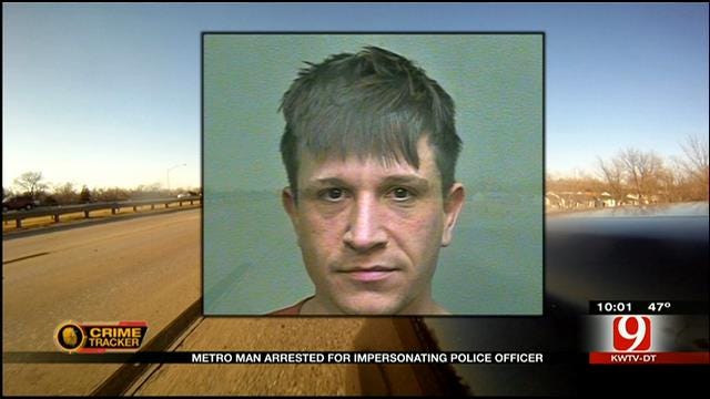 Metro Man Arrested For Impersonating A Police Officer
