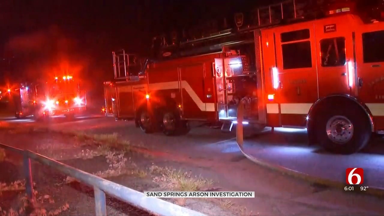 Sand Springs Fire Department Investigates 2nd Suspected Arson In 2 Days