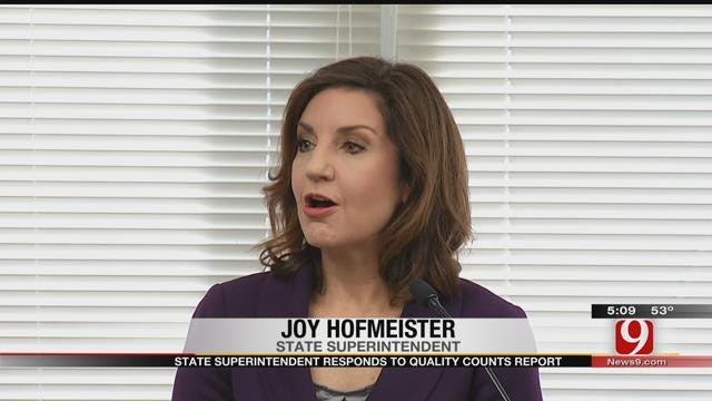 Hofmeister Responds To National Education 'Quality Counts' Report