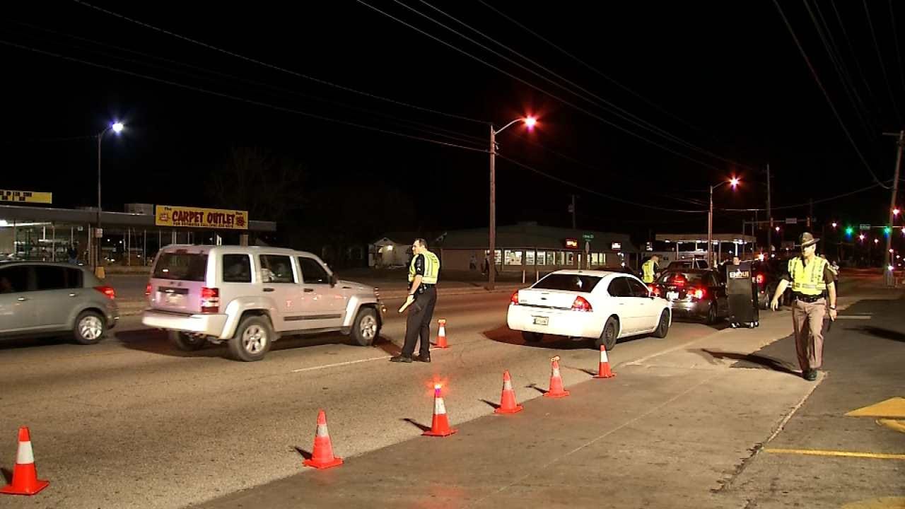 Tulsa Sobriety Checkpoint Nets Arrests For DUI, Guns and Stolen Vehicles