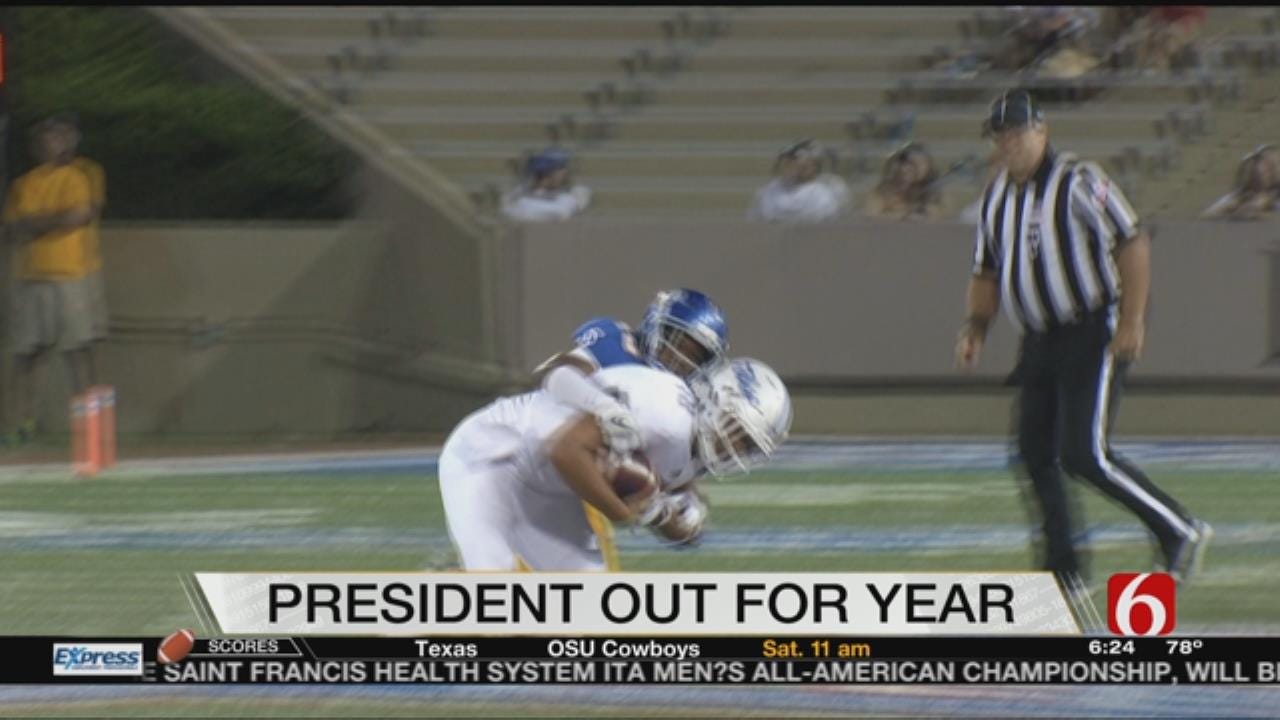 TU’s Chad President Out For Season With Leg Injury