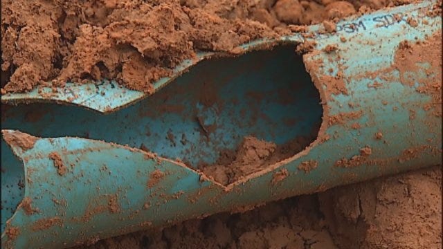 Smelly Problem: City, Contractor Fight Over Broken Sewage Line