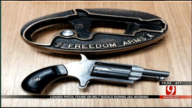 Hidden Gun Nearly Smuggled Into Oklahoma County Jail