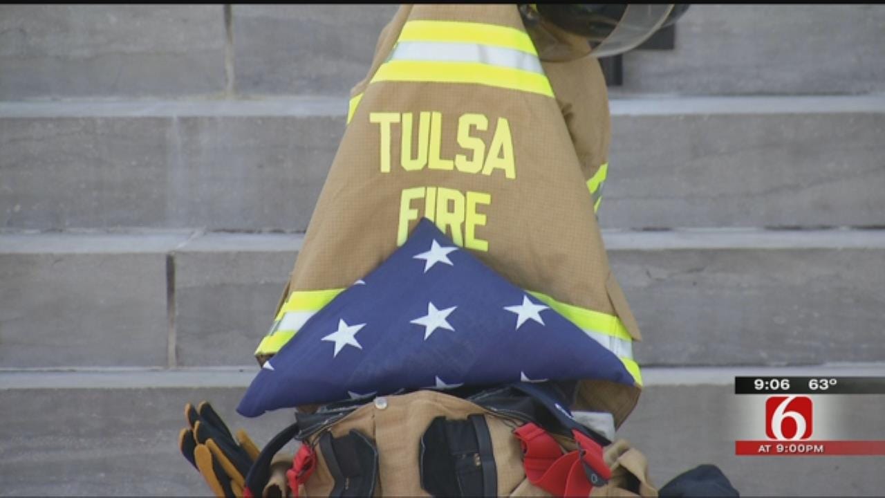 Tulsa's Fallen Firefighters Honored At Memorial Sunday
